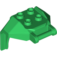 Lego brnění figurek, zelená (6166890)